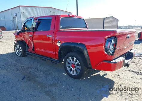 2014 Toyota Tundra Limited 5.7L V8 z USA, uszkodzony, nr VIN 5TFHW5F12EX363087